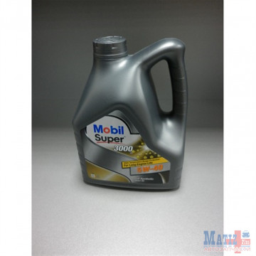 Масло MOBIL 4л 5W40 синтетика SUPER 3000